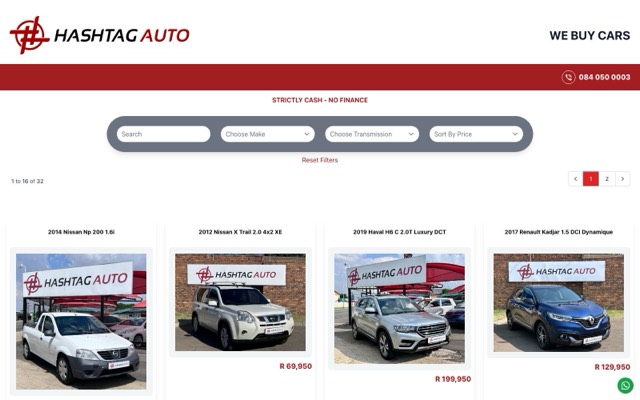 Hashtag Auto project preview