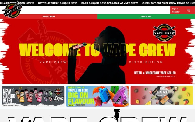 Vape Crew project preview