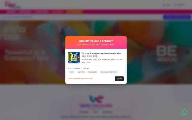 Vape Crusher project preview