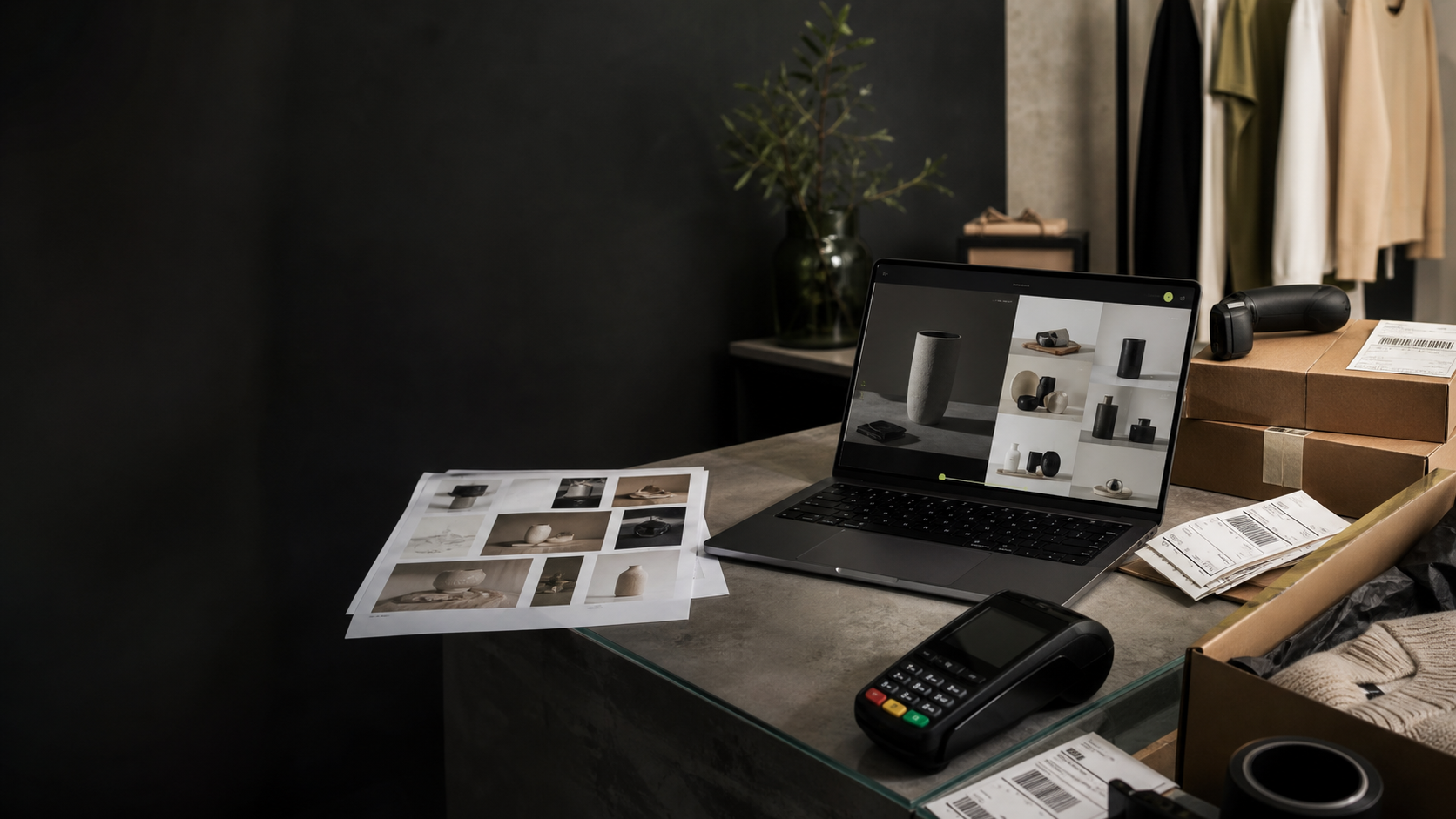 Operational ecommerce interface with decision data