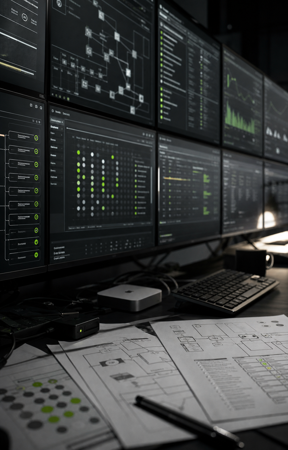 Application release operations wall with abstract testing and deployment interfaces